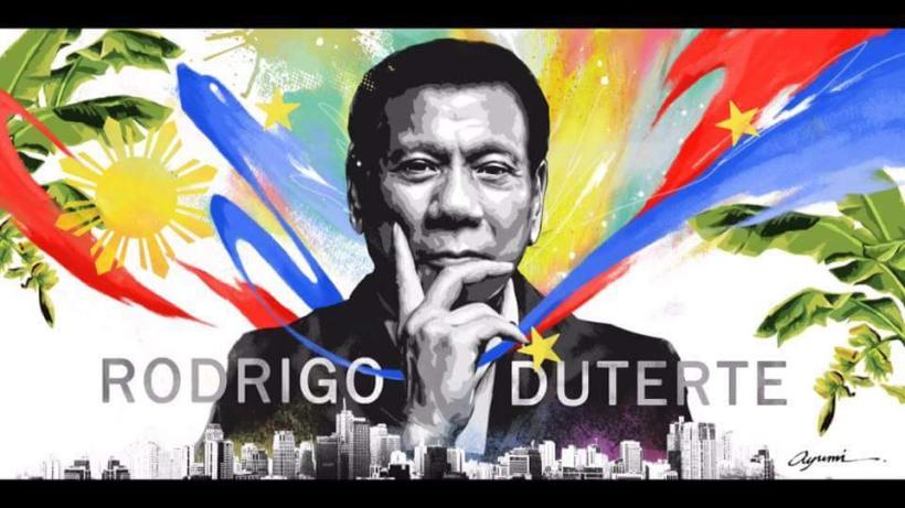 Duterte-portrait-by-Japanese-artist